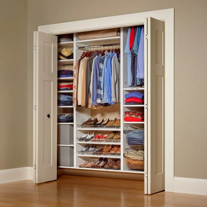 Wardrobe shelves melamine family organize handyman organizers familyhandyman panels organizing