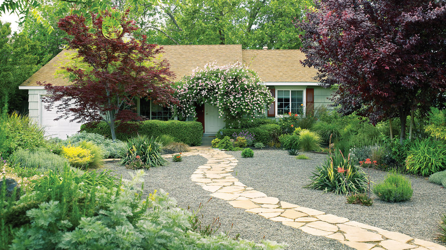 Front ideas yard simple landscaping house garden lawn landscape trendy site marvellous title