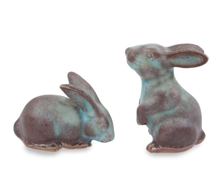 Rabbits figurines